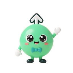 Pip, the TrustChain guide, waving hello
